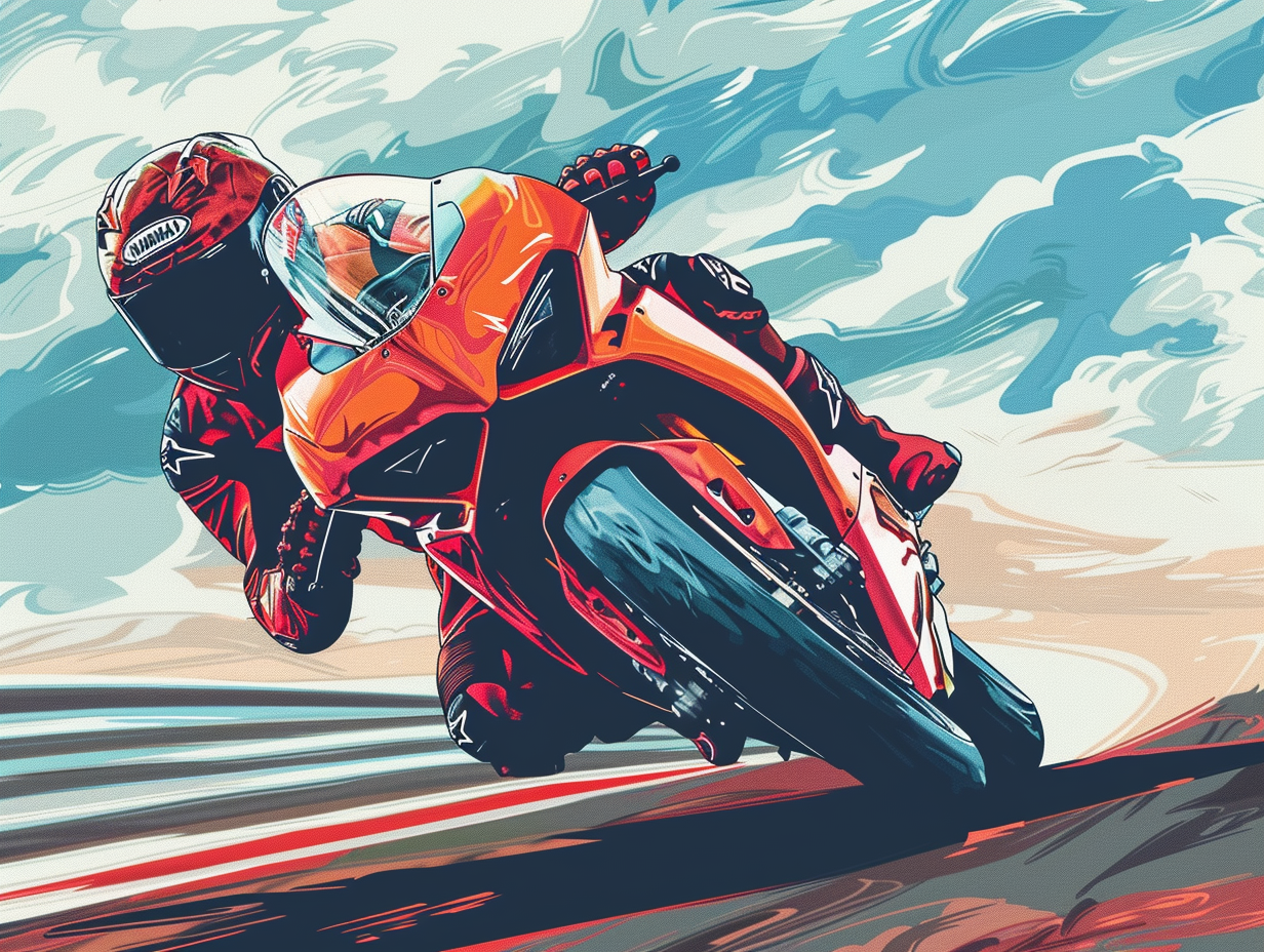 Rider's Passion Paint By Numbers Kit | Paint with Number