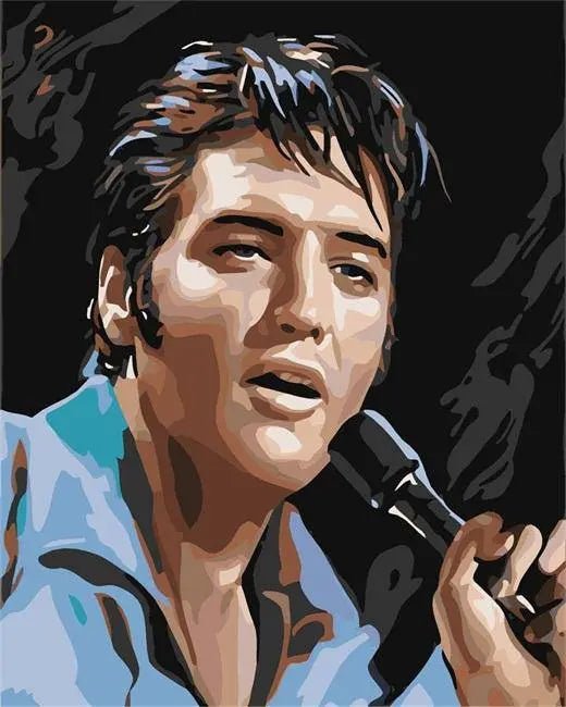 Elvis newest painting