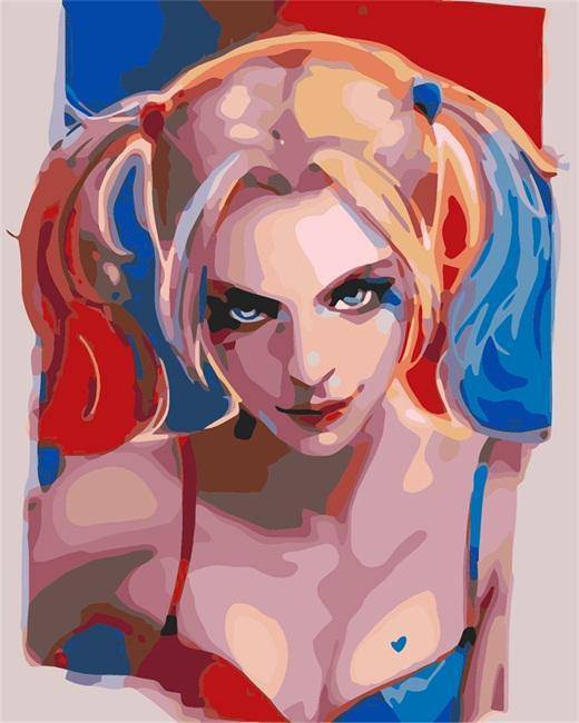 Harley Quinn Paint By Numbers Kit