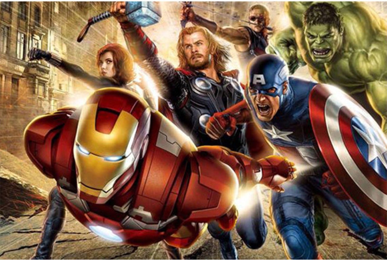 Marvel's Avengers Paint By Numbers Kit Paint with Number