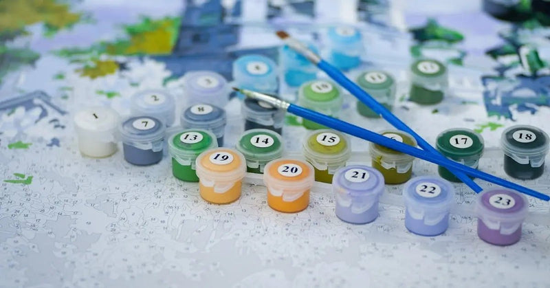 Painting By Numbers Guide | 6 Tips when Starting Painting by Numbers | Paint By Numbers Blog