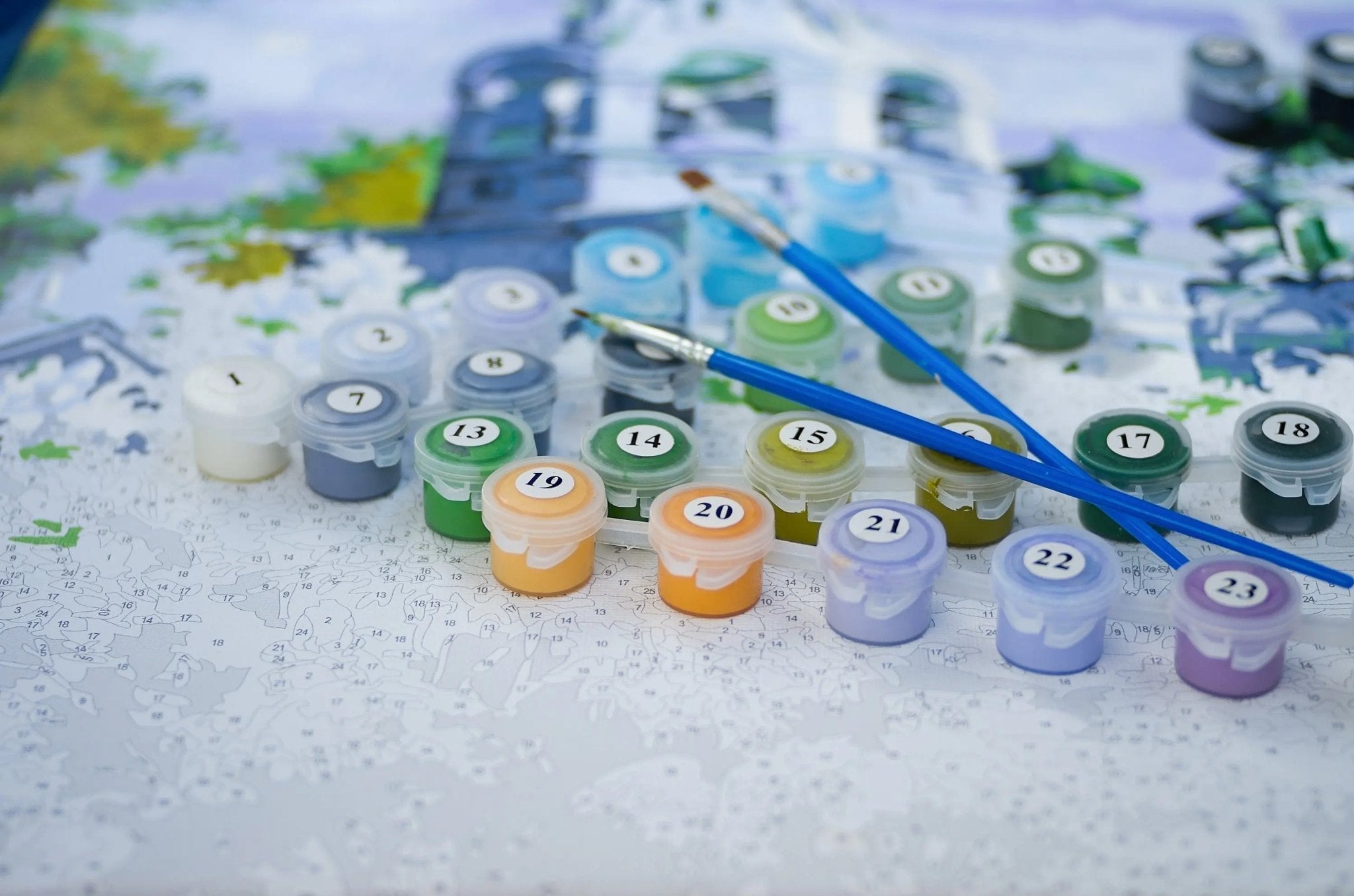 Paintng Numbers Mastering the Art of Paint by Numbers: Your Comprehensive Guide to Suc