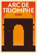 Arc de Triomphe at Sunset – Diamond Painting - Craftonie