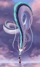 Spirited Away Chihiro and Haku Paint By Numbers Kit