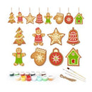 Gingerbread Christmas Wishes eight-piece design set