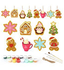 Gingerbread Cocoa Christmas eight-piece design set
