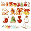 Classic Christmas Gingerbread Cheer eight-piece design set