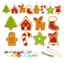 Gingerbread Reindeer Christmas eight-piece design set