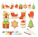 Santa's Gingerbread Sleigh eight-piece design set
