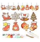 Vintage Christmas Sleigh Treasures eight-piece design set