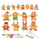 Gingerbread Christmas Costume Party eight-piece design set
