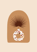 Minimalist Palm Vase – Diamond Painting - Craftonie