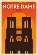 Notre Dame at Sunset – Paint by Numbers Craftonie