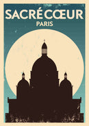 Sacré-Cœur Moonrise – Paint by Numbers - Craftonie