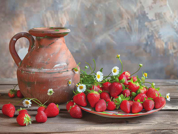 Strawberry Delight Paint By Numbers Kit