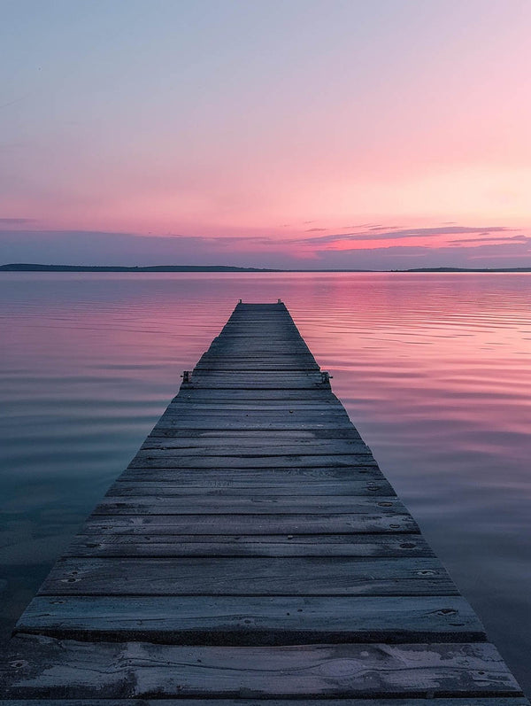 Tranquil Sunset Pier