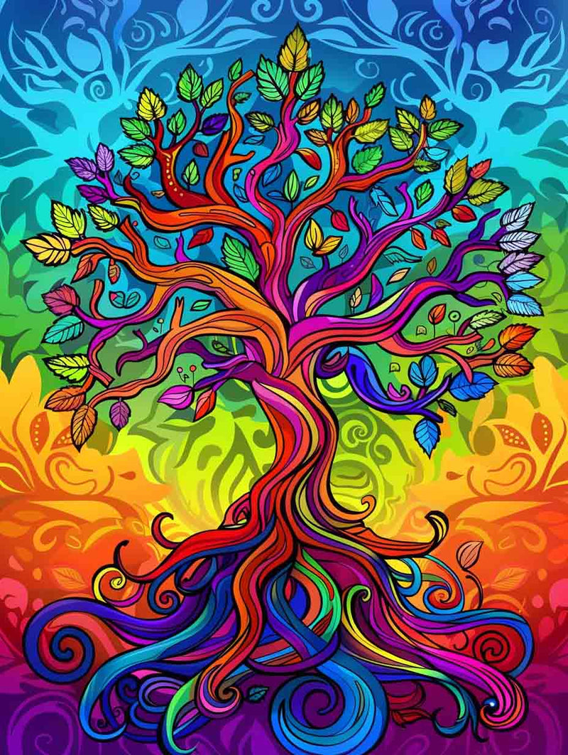 Vibrant Tree of Life