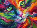 Vivid Swirl Cat