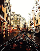 A Boat In Venice Paint By Numbers Kit