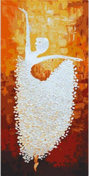 Abstract Ballerina Paint By Numbers Kit