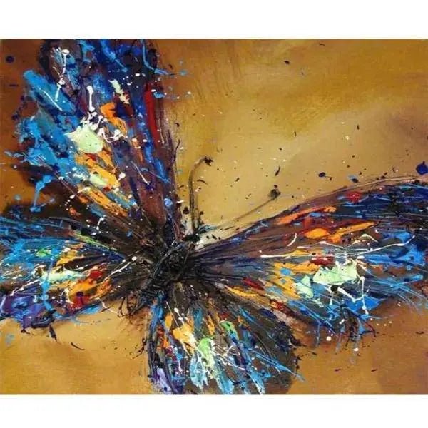 Abstract Butterfly Paint By Numbers Kit