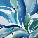 Abstract Shade of Blue and Green Paint By Numbers Kit