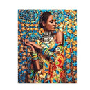 African Woman Paint By Numbers Kit