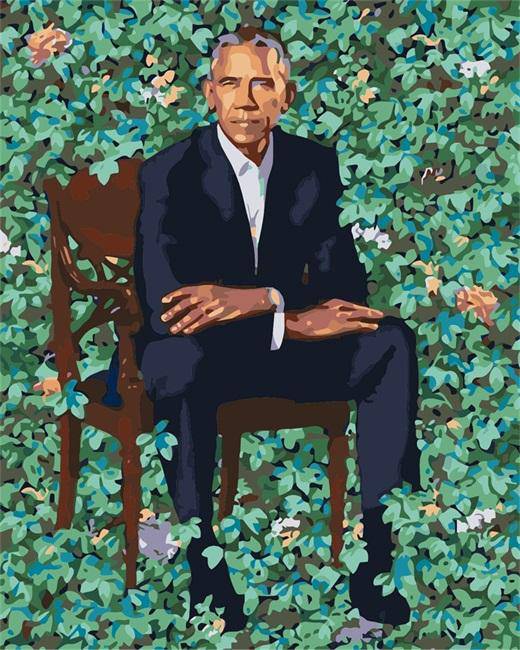 Barack Obama Paint By Numbers Kit