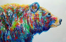 Bear Multicolor Paint By Numbers Kit