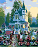 Beautiful Garden and House Paint By Numbers Kit