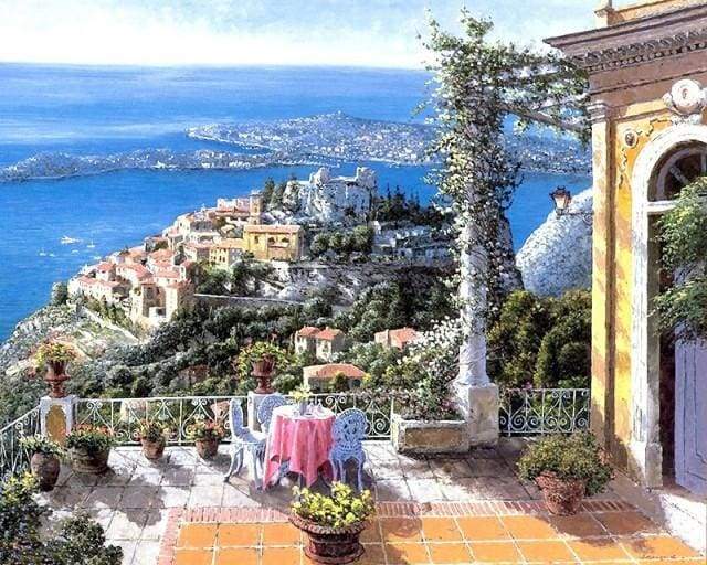 Beautiful Sea View Paint By Numbers Kit