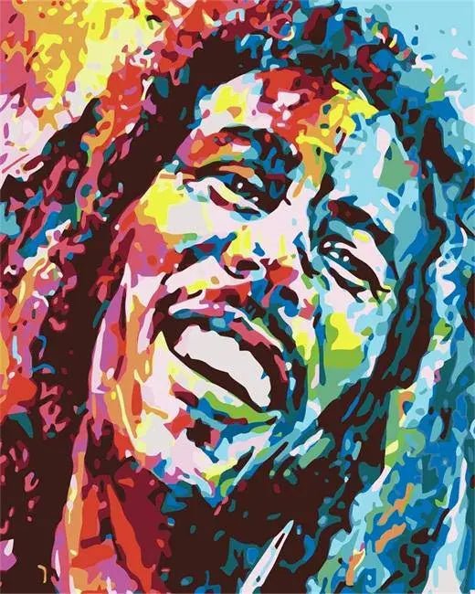 Bob Marley Paint By Numbers Kit