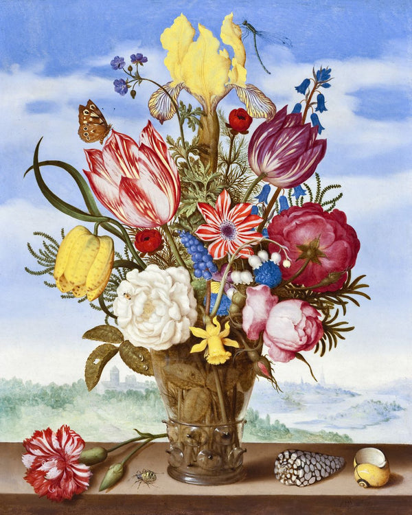Bouquet of flowers - Ambrosius bosschaert Paint By Numbers Kit