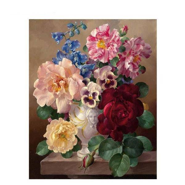 Bouquet Of Flowers Paint By Numbers Kit