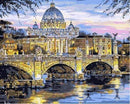 Bridge in Paris Paint By Numbers Kit