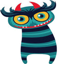 Children Painting kit Monster with horns Paint By Numbers Kit