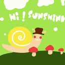 Children Painting kit Snail and Mushrooms Paint By Numbers Kit