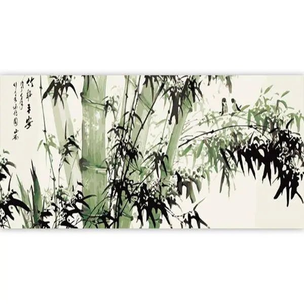 Chinese Bamboo Paint By Numbers Kit