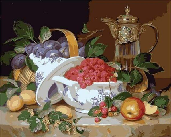 Classical Fruits Paint By Numbers Kit