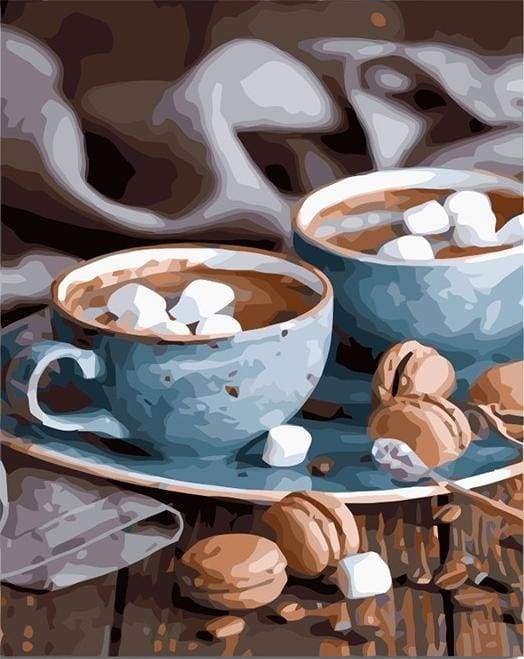 Coffee with Sugar Paint By Numbers Kit