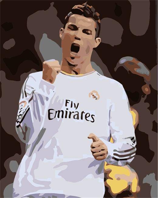 Cristiano Ronaldo Paint By Numbers Kit