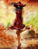 Dancing lady Paint By Numbers Kit