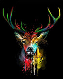 Deer Painted Paint By Numbers Kit