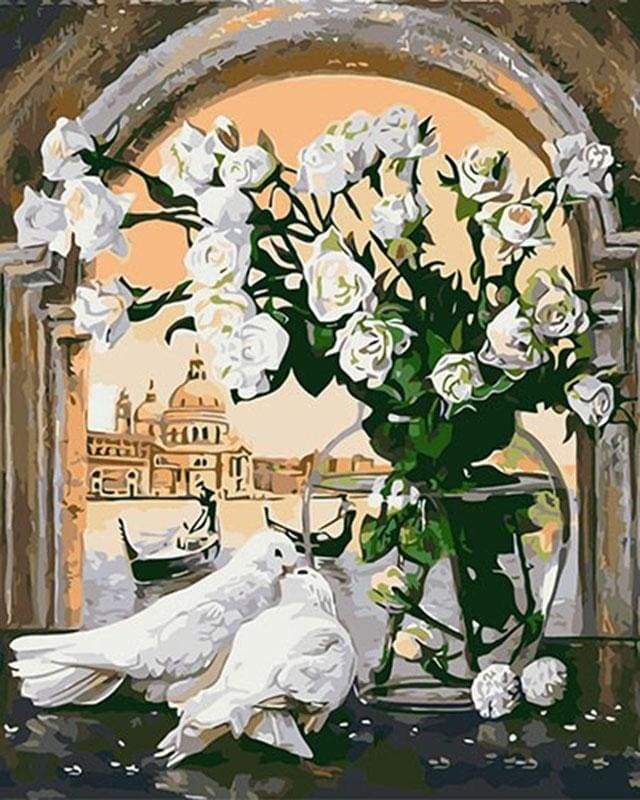 Doves in peace Paint By Numbers Kit