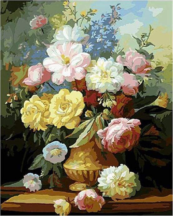 Elegant bouquet Paint By Numbers Kit