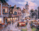 Festival Village Paint By Numbers Kit