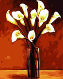 Flowers in a vase Paint By Numbers Kit