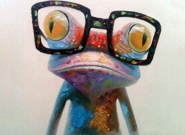 Frog and Eyewear Paint By Numbers Kit