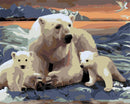 Happy Bear Family Paint By Numbers Kit