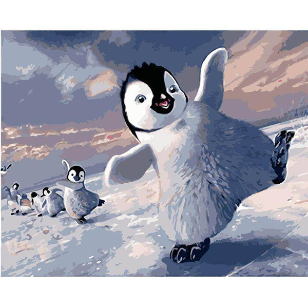 Happy Feet Paint By Numbers Kit